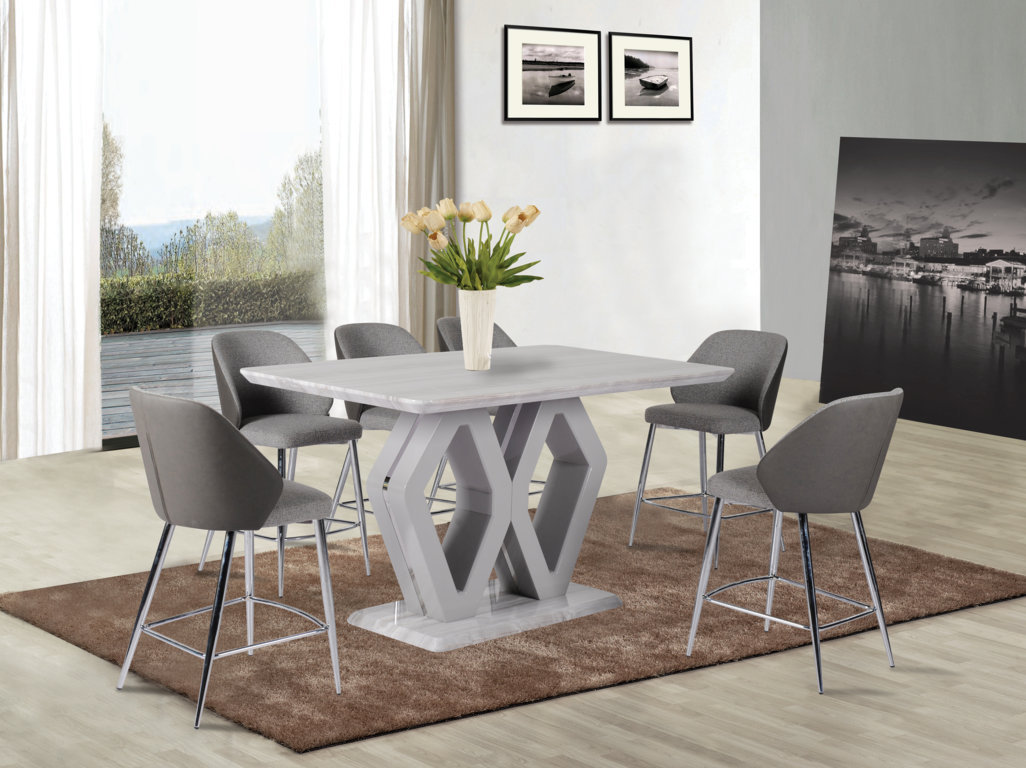 Cube 7 Piece Dining Set