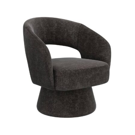 Santo Accent Chair in Charcoal