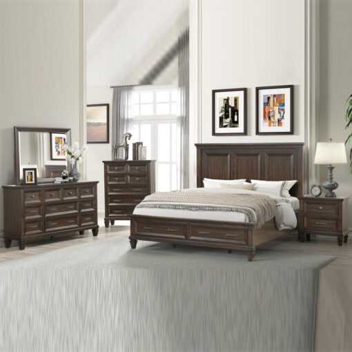 Hamilton Dark Bedroom Set