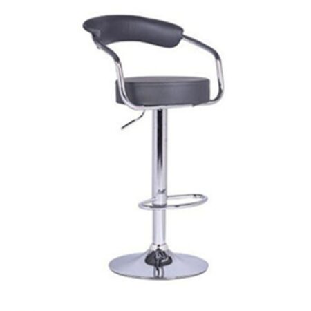 Bar Stool (Grey PU)ST-7500-G Set of 2