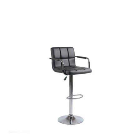 Bar Stool (Grey PU) ST-7734 Set of 2