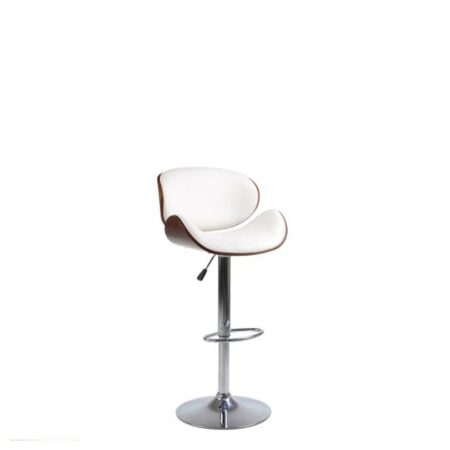 Bar Stool (White PU)  ST-7511 Set of 2