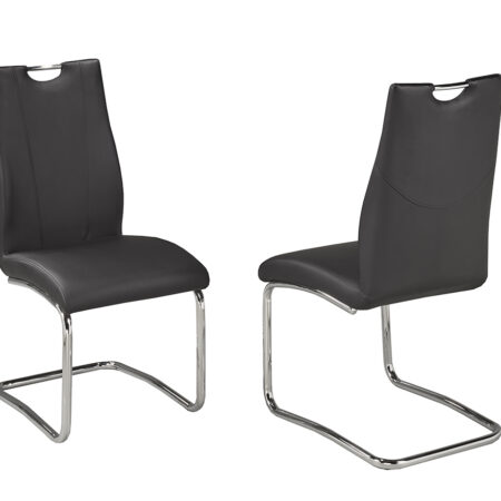 Dining Chair, Set Of 2 - Black