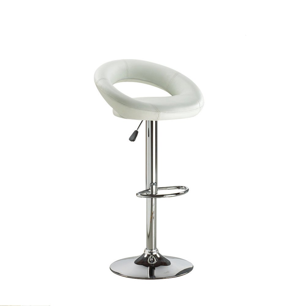 Bar Stool (Espresso PU)ST-138-W Set of 2 - Image 2