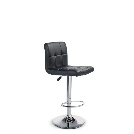 Alternative view of Bar Stool (Black PU)  ST-139-B Set of 2