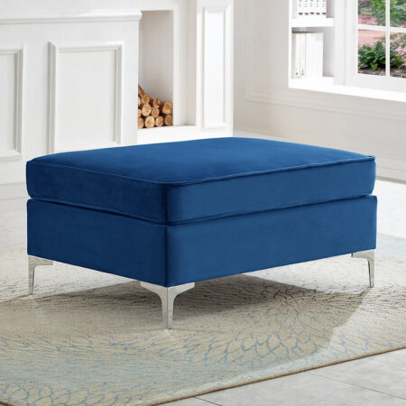 Ottoman (Blue Velvet)IF-9285