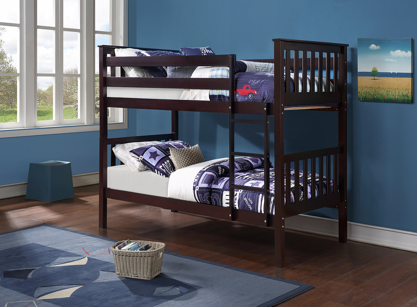 Ifdc B-101E Twin/Twin Bunk Bed