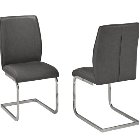 Dining Chair, Set Of 2 - Grey