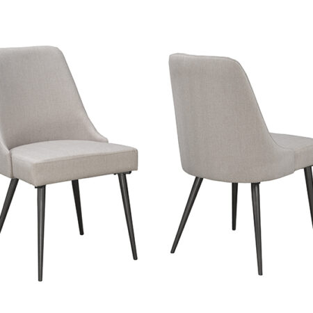 Dining Chair, Set Of 2 - Beige