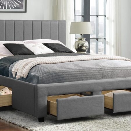 T2157 Double Size Platform Bed with Storage