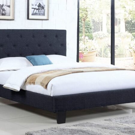 T2366 Queen Size Bed Blue