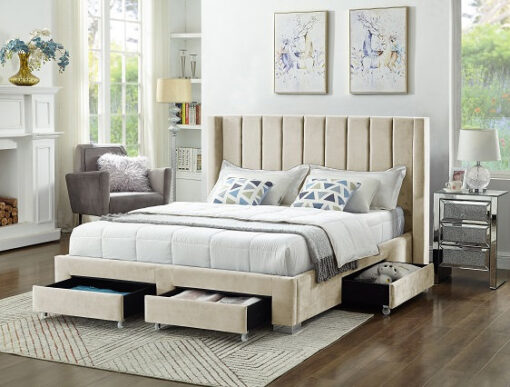 Alternative view of IF-5312 King Size Bed