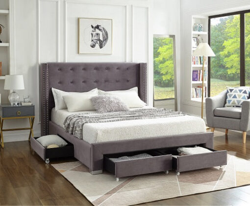 Alternative view of IF-5320 King Size Bed