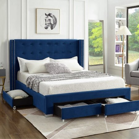 Alternative view of IF-5321 King Size Bed