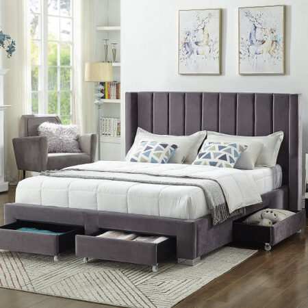 Alternative view of IF-5310 King Size Bed