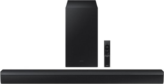Samsung - 2.1ch Soundbar with DOLBY AUDIO/ DTS 2.0 CHANNEL - Black