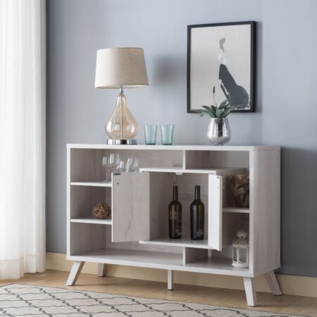 Alternative view of Buffet/Server - White Oak