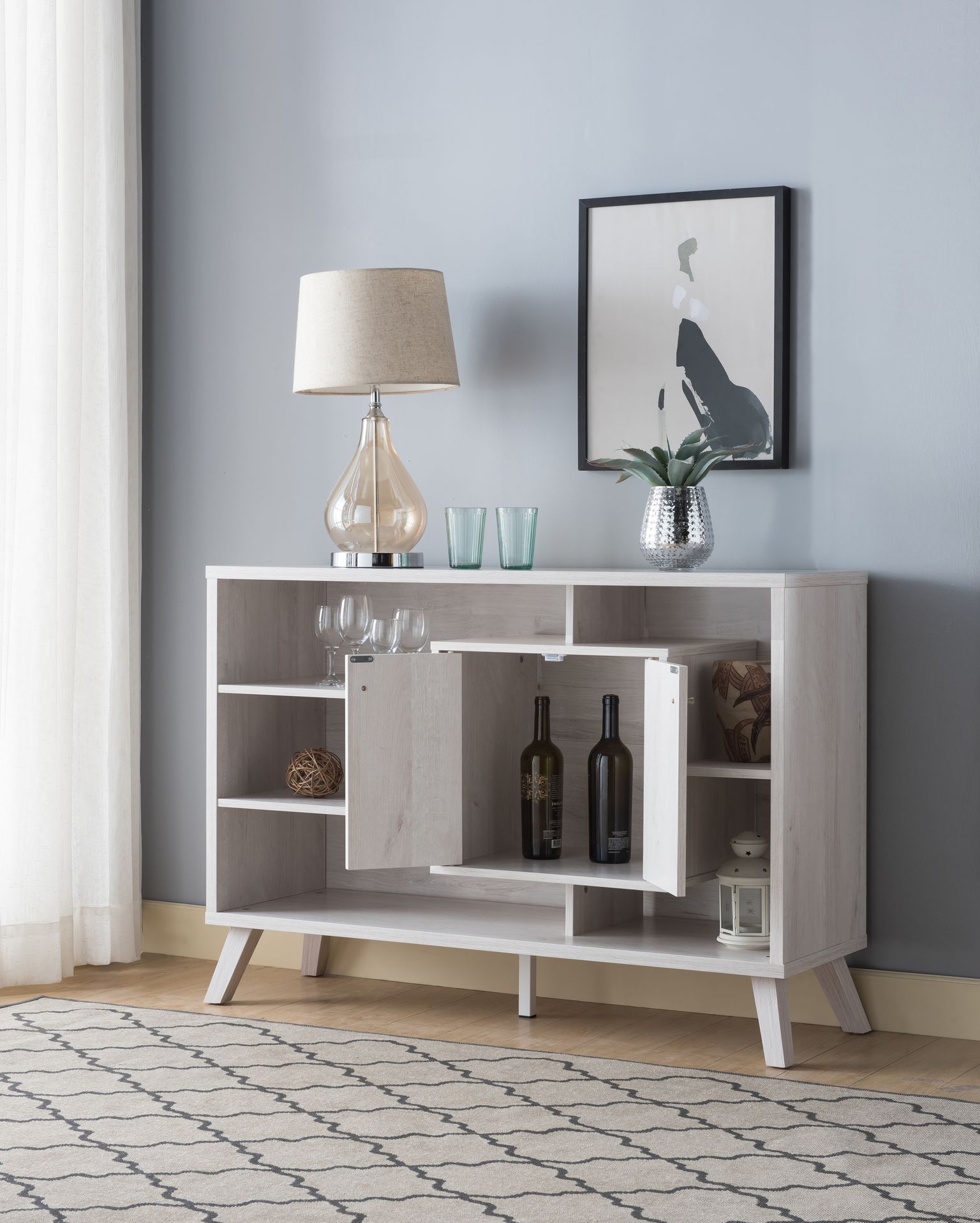 Buffet/Server - White Oak - Image 2