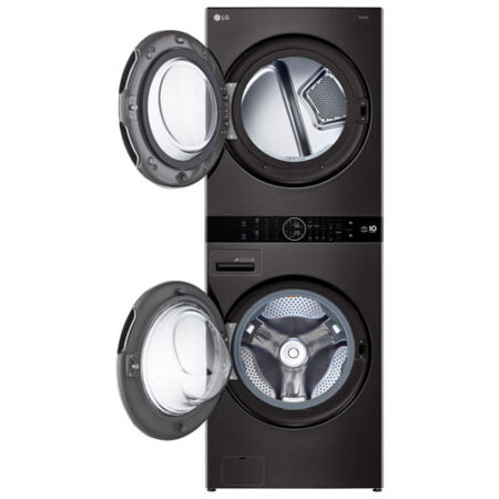 Alternative view of LG Tower WKHC202HBA Washer Dryer