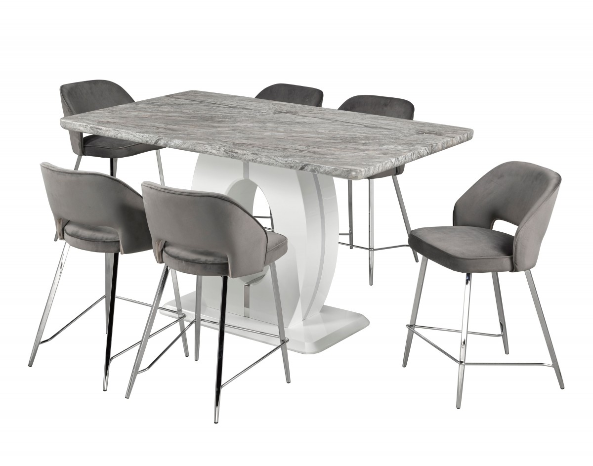7-Piece Counter Set - GREY - Image 2