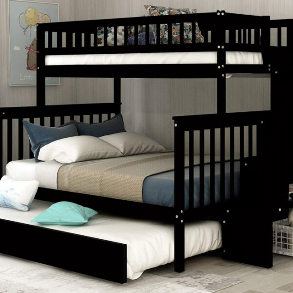 T2594 Espresso  Bunk Bed