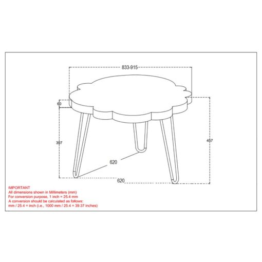 Alternative view of Nila Coffee Table in Natural and Black