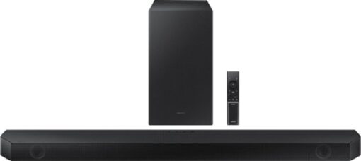 Alternative view of Samsung -3.1.2ch Soundbar with Dolby Atmos / DTS:X - Black