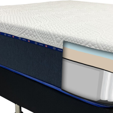 Alternative view of Pocket coil Foam Encased 14" Hybrid Mattress