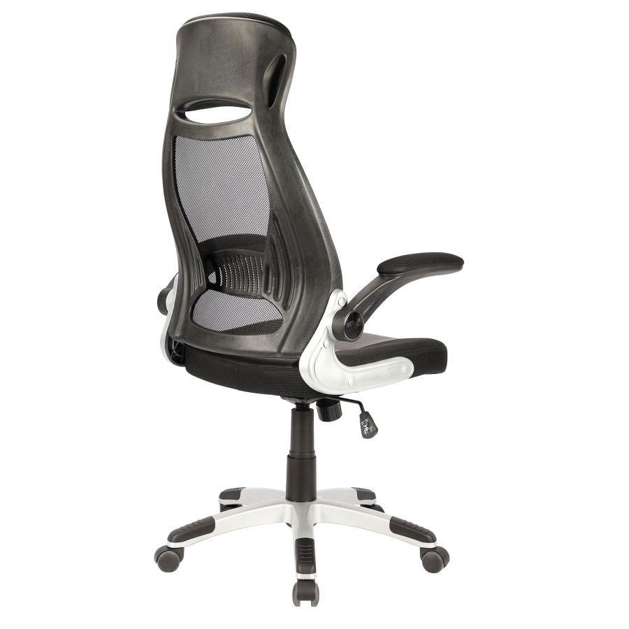 Figo Office Chair in Grey and Black - Image 3