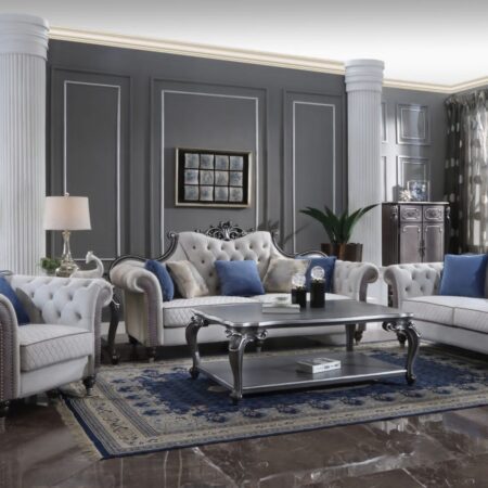 Sofa loveseat chair one coffe and one end team 3