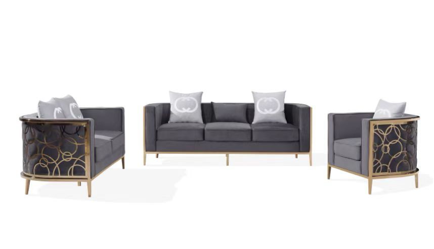 Eros 3pc sofa set - Image 2