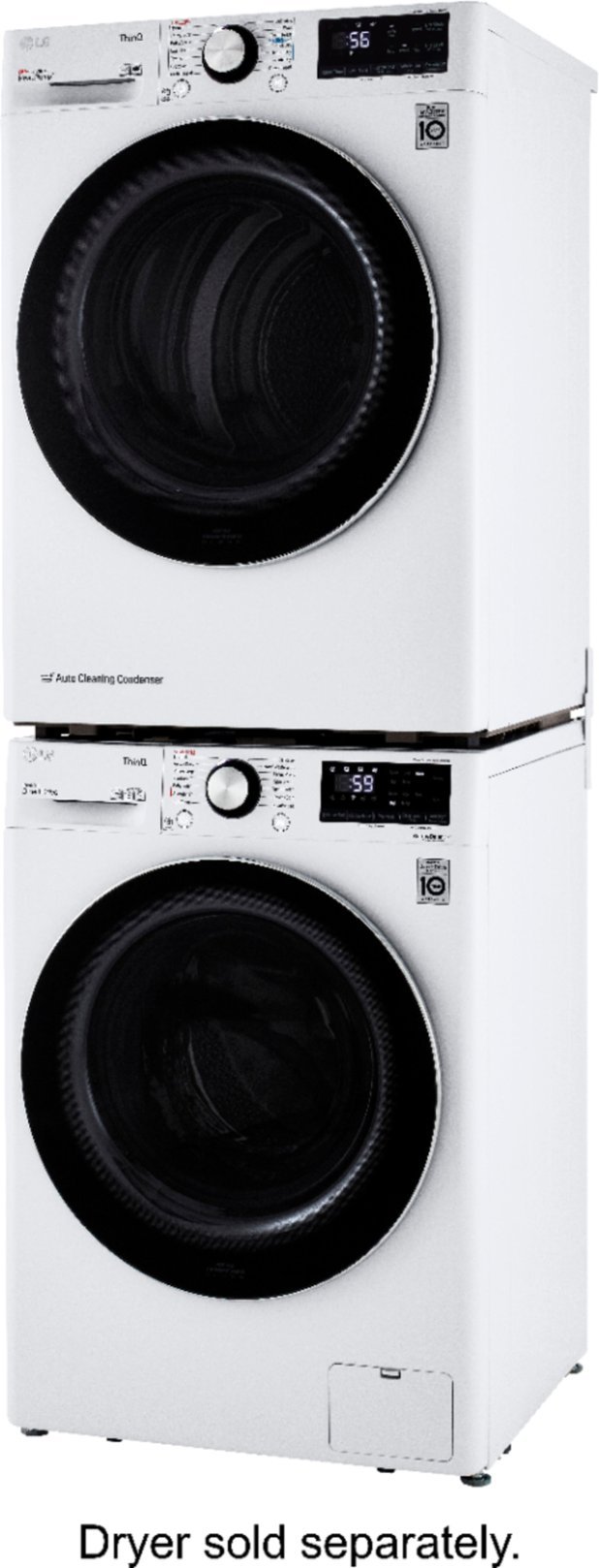 LG WM1455HWA & DLHC1455W Washer Dryer - Image 7