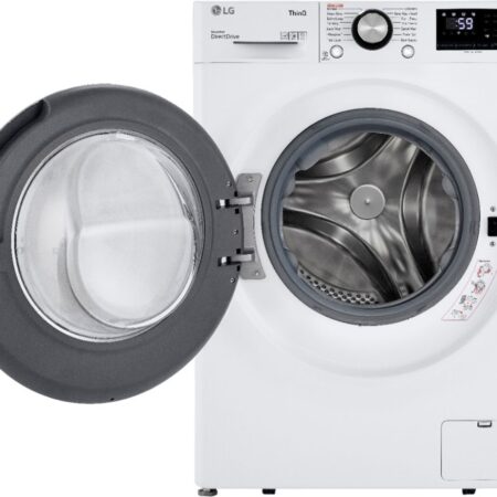 Alternative view of LG WM1455HWA & DLHC1455W Washer Dryer