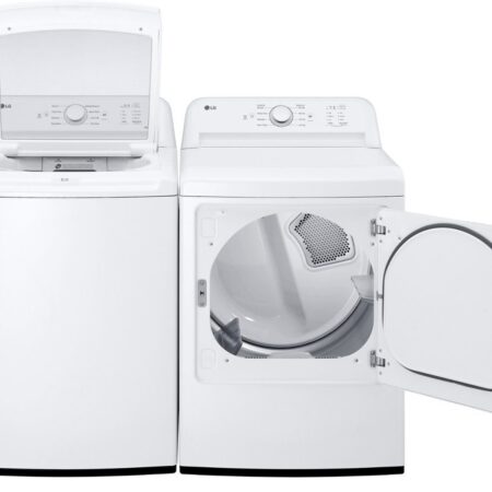 Alternative view of LG WT6105CW & DLE6100W Washer Dryer