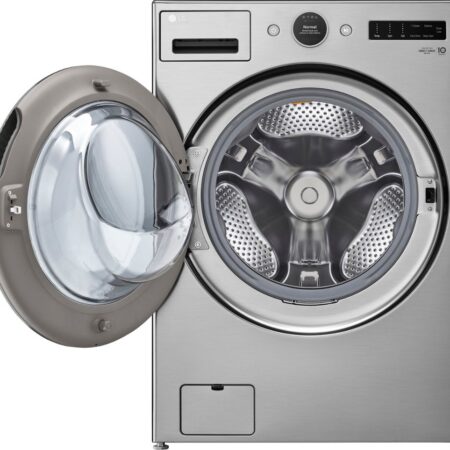 Alternative view of LG WM5500HVA & DLEX5500V Washer Dryer