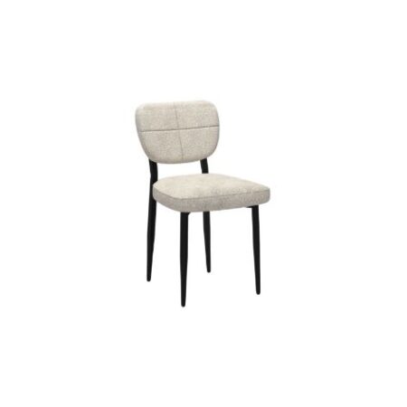 Zeke Dining Chair, Set of 2, in Beige and Black