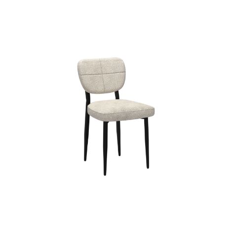 Zeke Dining Chair, Set of 2, in Beige and Black