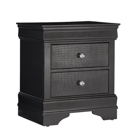 Alternative view of Pompei Grey Bedroom Set