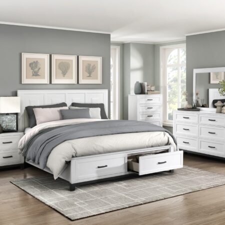 8Pc Bedroom Set-Garretson Collection 1450WH
