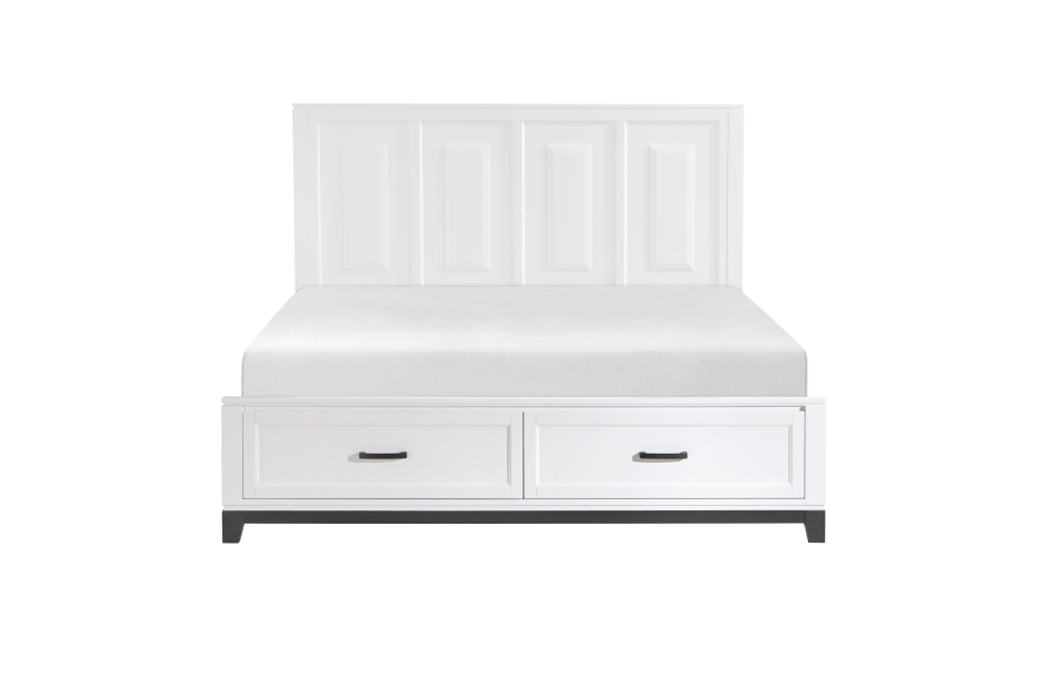 8Pc Bedroom Set-Garretson Collection 1450WH - Image 2