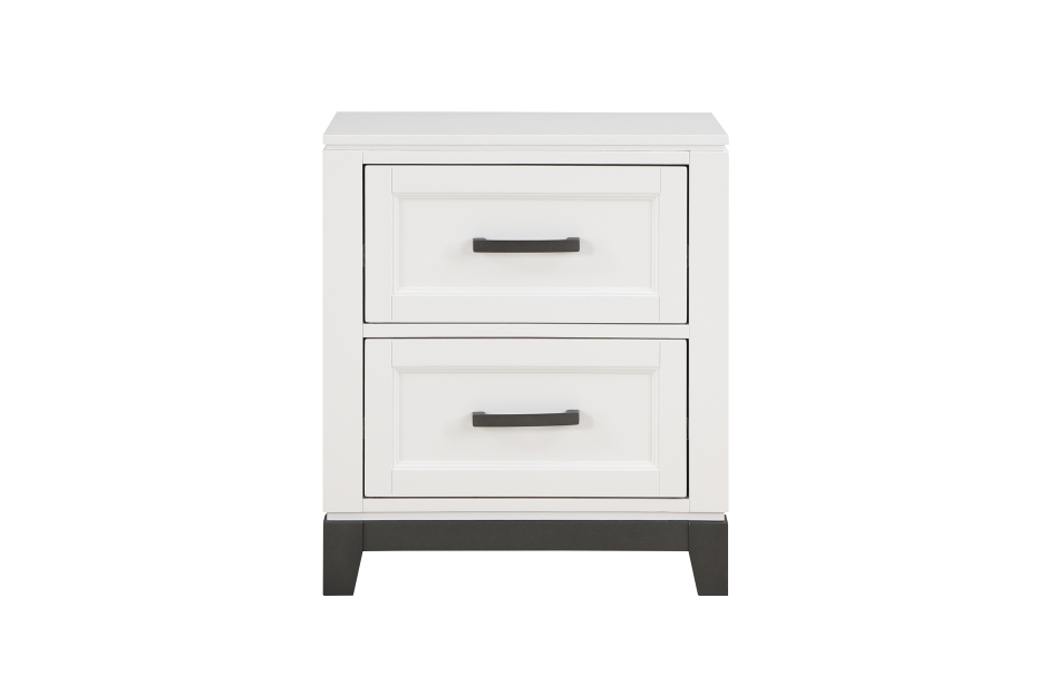 8Pc Bedroom Set-Garretson Collection 1450WH - Image 3