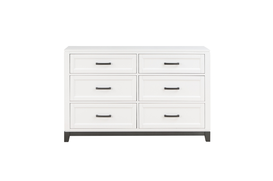 8Pc Bedroom Set-Garretson Collection 1450WH - Image 4
