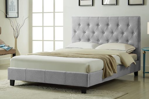 Alternative view of Single Size Bed White T2366