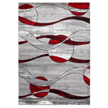 BRISTOL-4666 GREY RED
