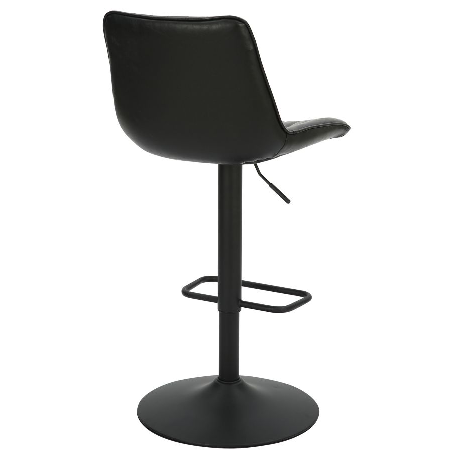 Kosi Adjustable Air-Lift Stool, set of 2, in Black - Image 7