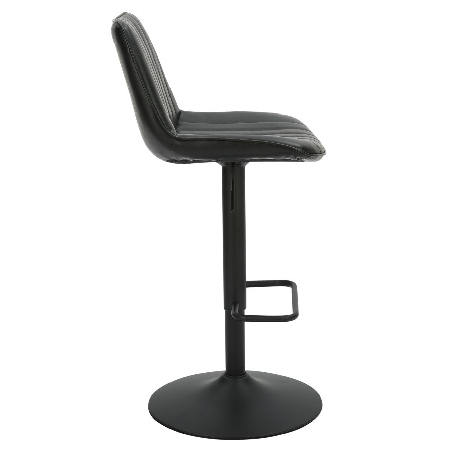 Kosi Adjustable Air-Lift Stool, set of 2, in Black - Image 6
