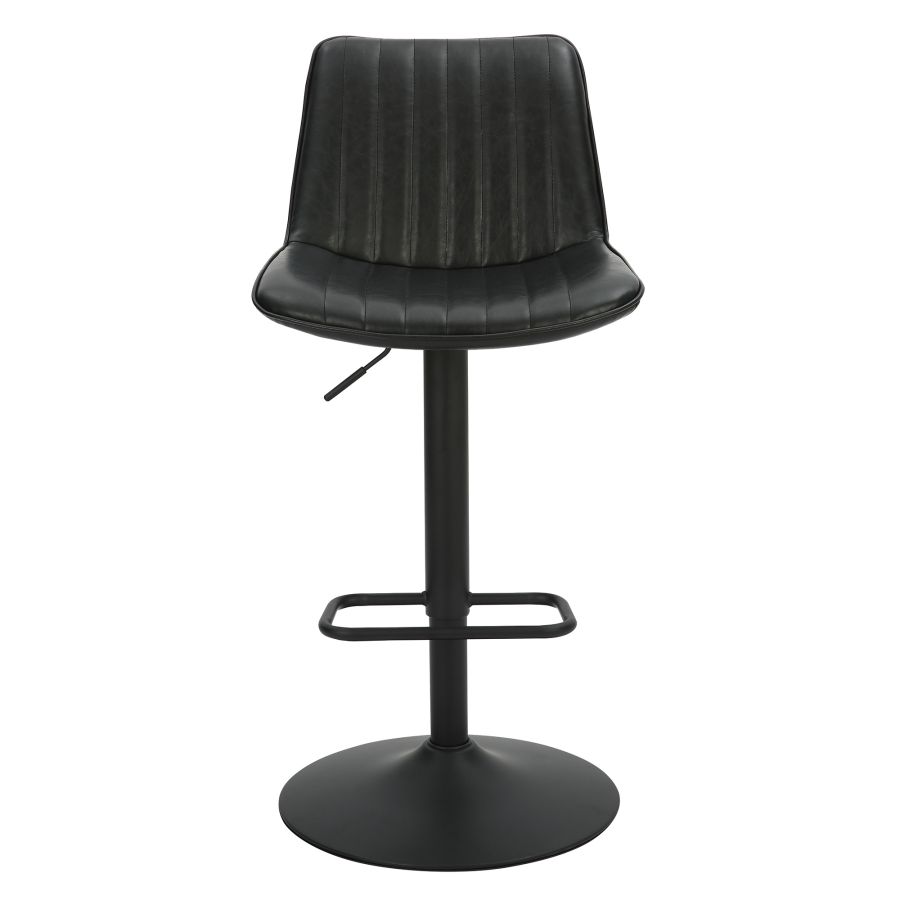 Kosi Adjustable Air-Lift Stool, set of 2, in Black - Image 5