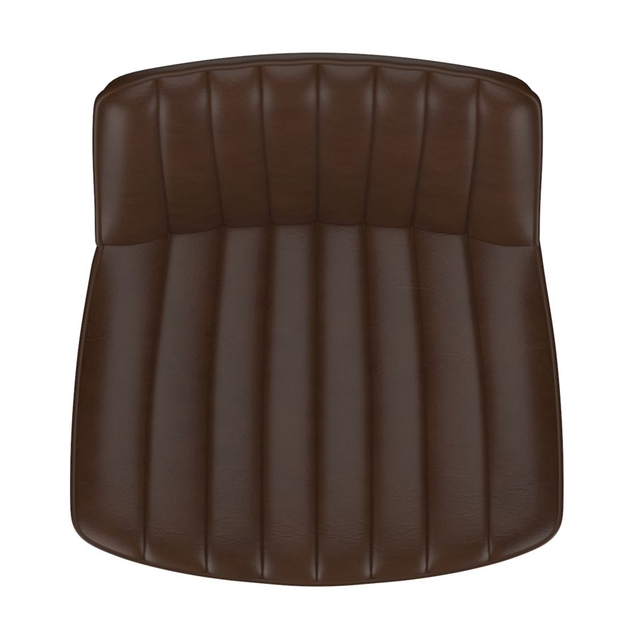 Kosi Adjustable Air-Lift Stool, set of 2, in Brown and Black - Image 4