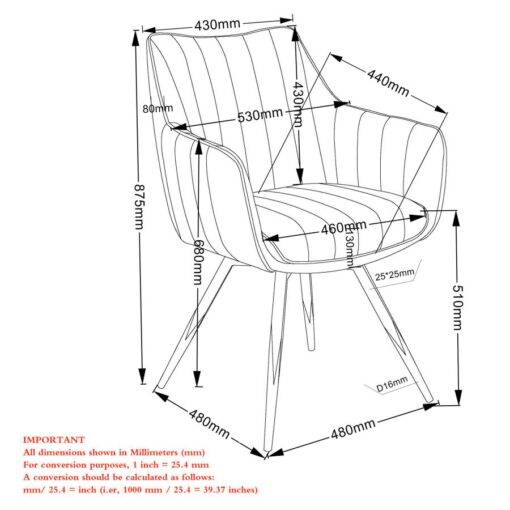Alternative view of Julius/Talon 7pc Dining Set in Black Table with Camel Chair