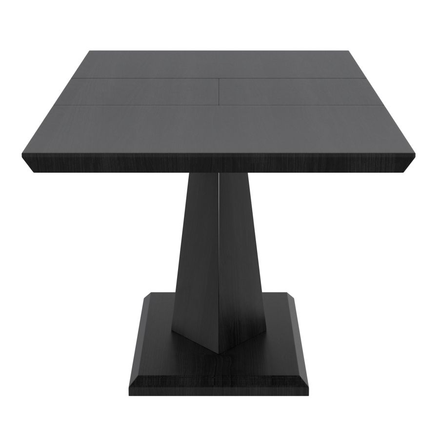 Eclipse/Koda 7pc Dining Set in Black Table with Beige Chair - Image 10